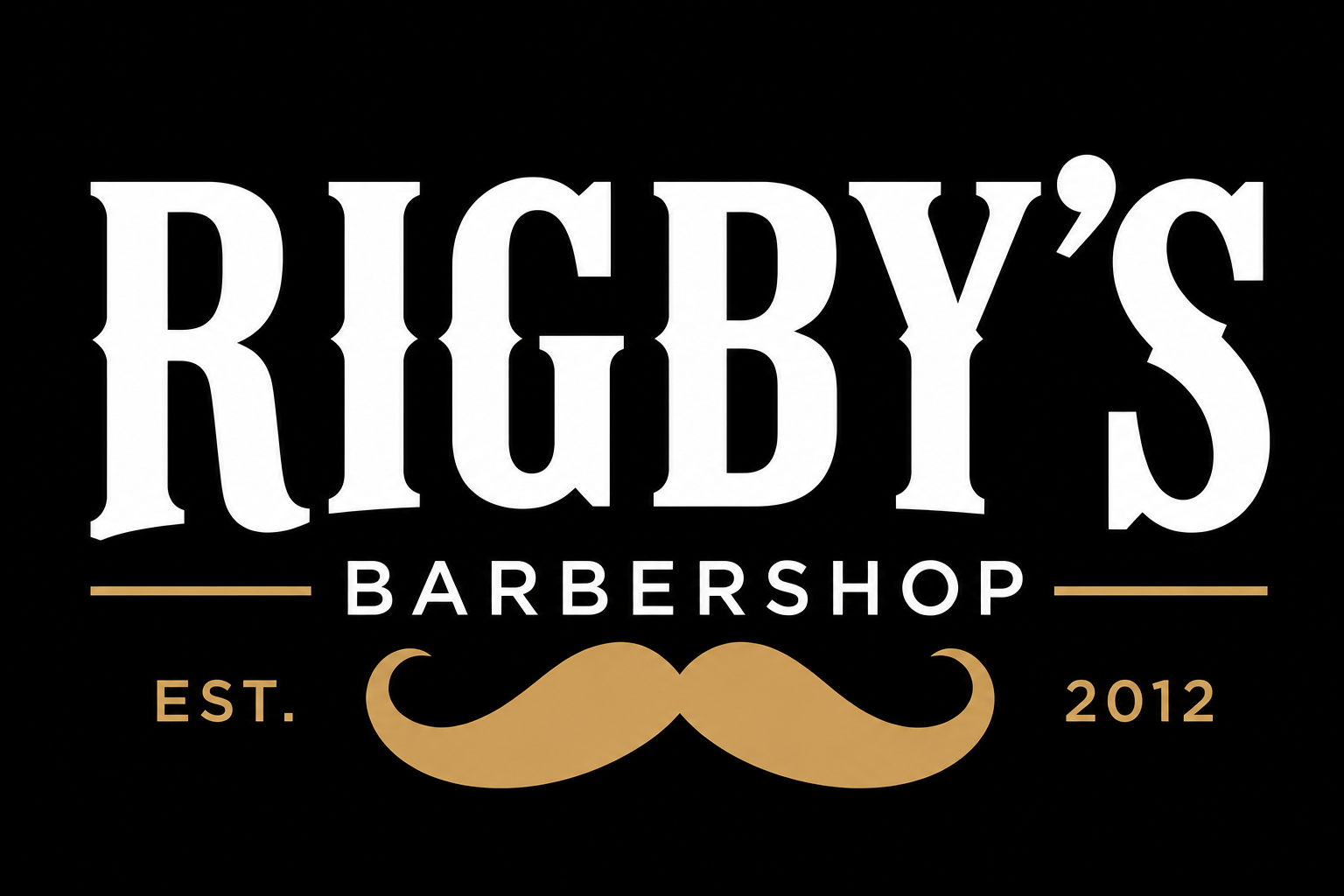 Rigby’s Barbershop — established 2012